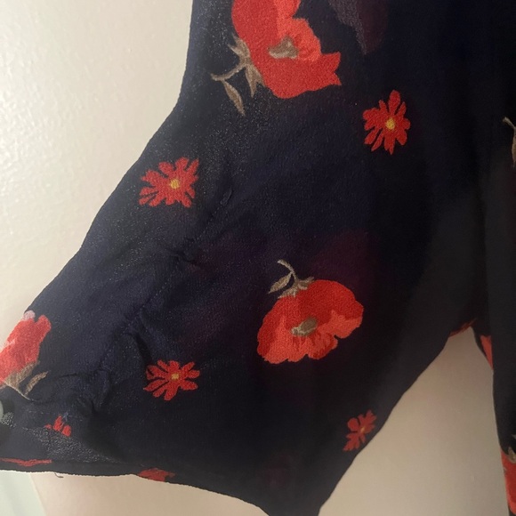 Reformation Napa Wrap Midi Dress - Picture 5 of 10